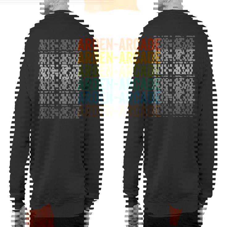 Arden-Arcade City Retro Sweatshirt Back Print