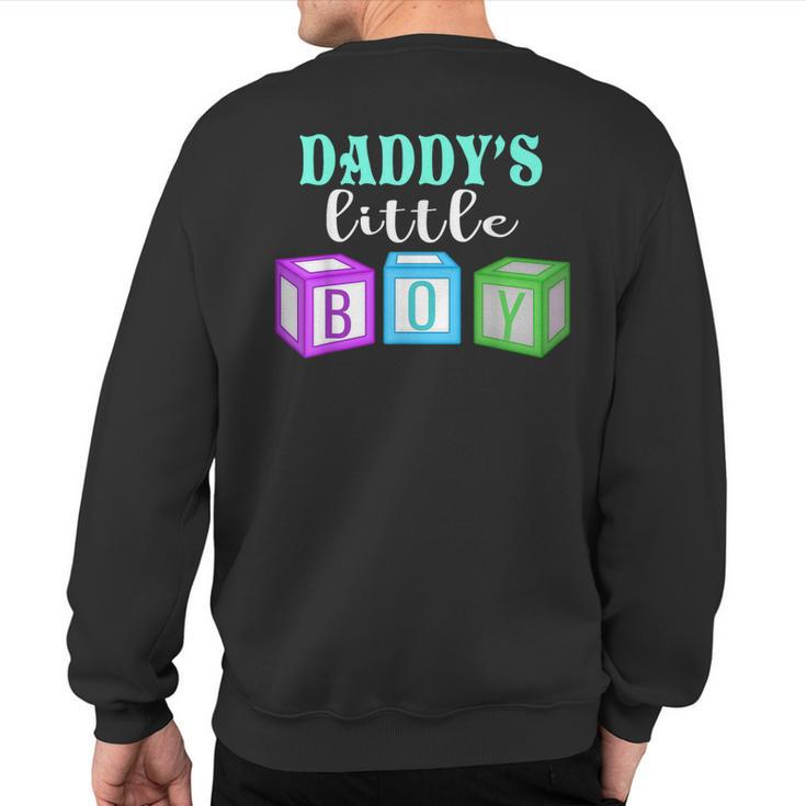 Daddy's Little Boy Abdl T Ageplay Clothing For Him Sweatshirt Back Print
