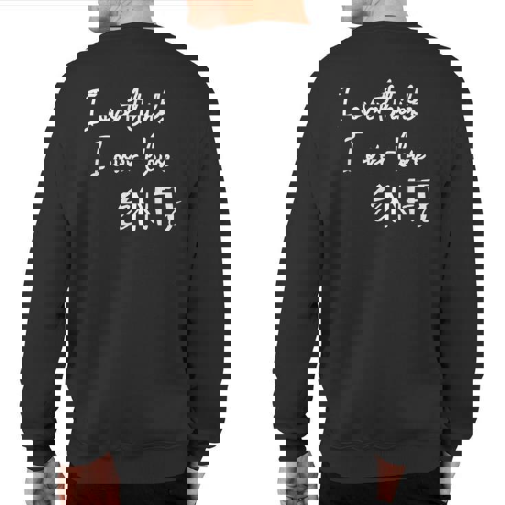 Enfj Extrovert Myers Briggs Personality Type Sweatshirt Back Print