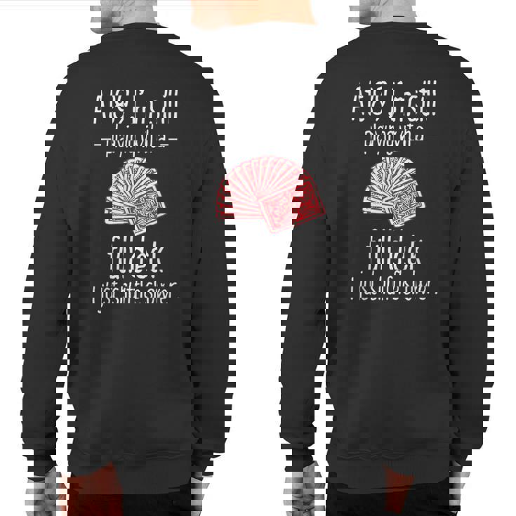 89Th Birthday 89 Year Old Cards Sweatshirt Back Print