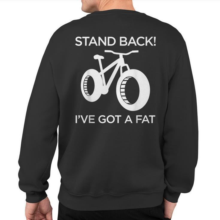 Raunchy Cheeky Fatbike Sweatshirt Back Print