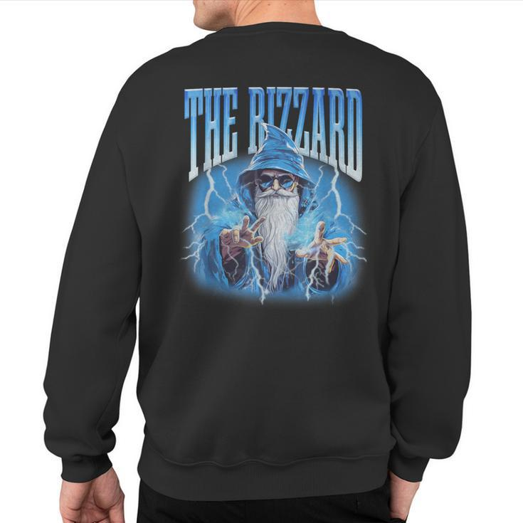 The Rizzard Rizz Wizard Meme Sweatshirt Back Print
