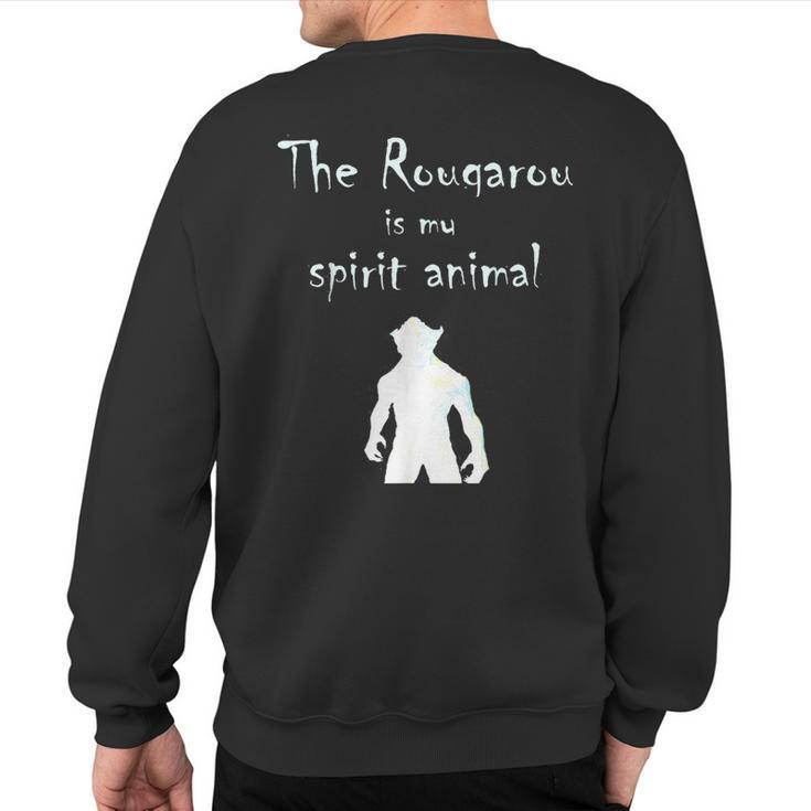 Rougarou Louisiana Swamp Monster Werewolf Sweatshirt Back Print