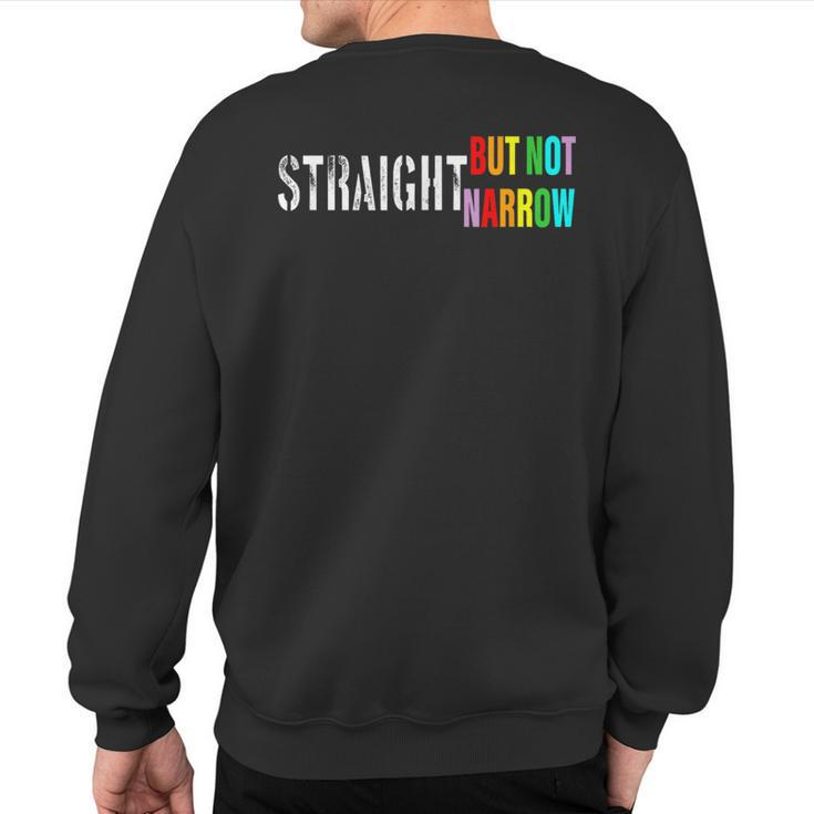 Straight But Not Narrow Apparel Sweatshirt Back Print