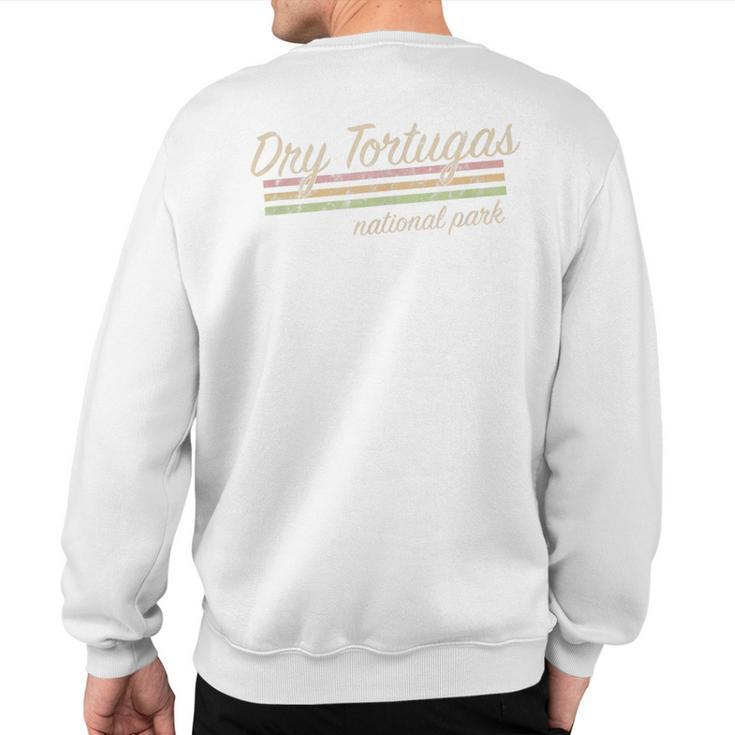 Dry Tortugas National Park Retro Vintage Sweatshirt Back Print