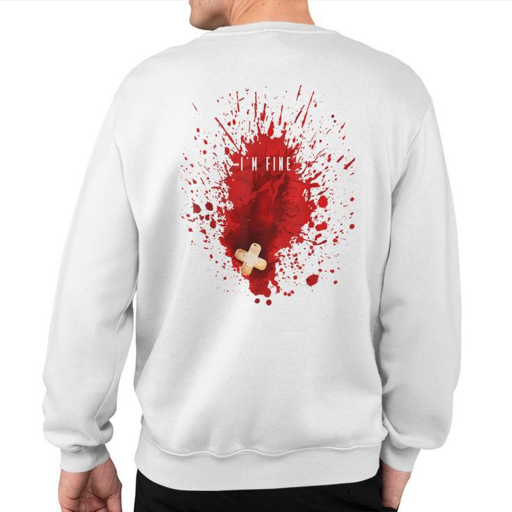 Blood stain hoodie