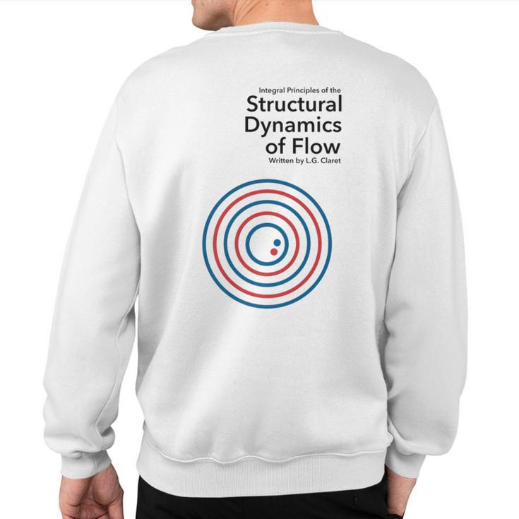 Structural Dynamics Of Flow Sweatshirt Back Print