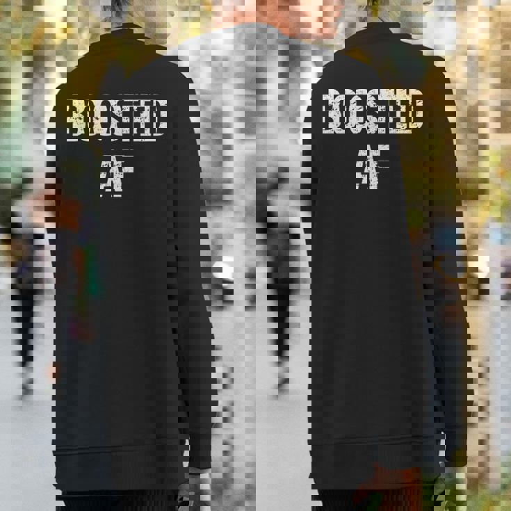 Boosted Af Gamer Sweatshirt Back Print