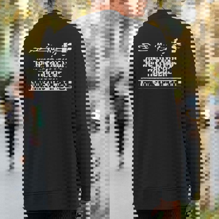 Chien Français Tricolore Owners Sweatshirt Back Print