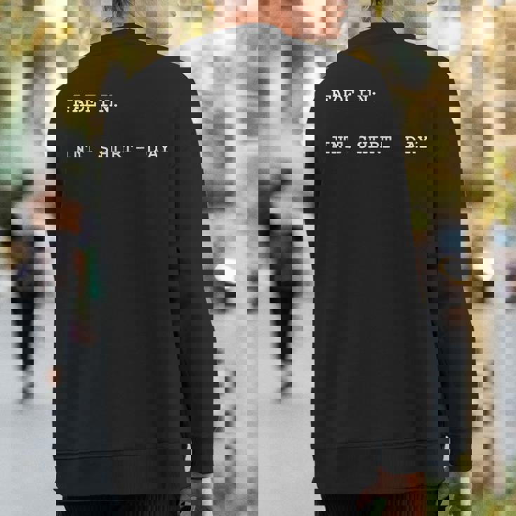 For Screenwriters Sweatshirt Back Print