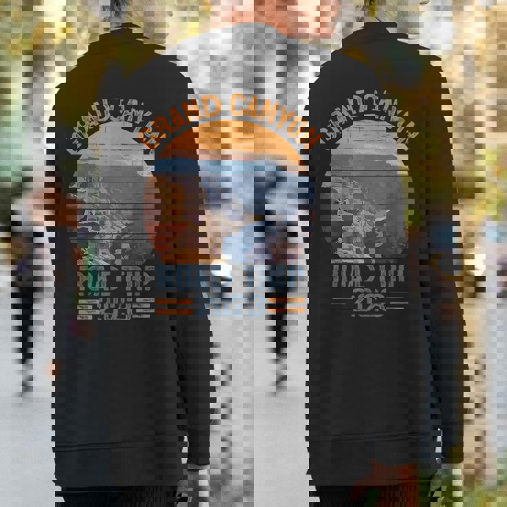 Grand Canyon National Park Road Trip 2023 Family Vacation Sweatshirt Back Print