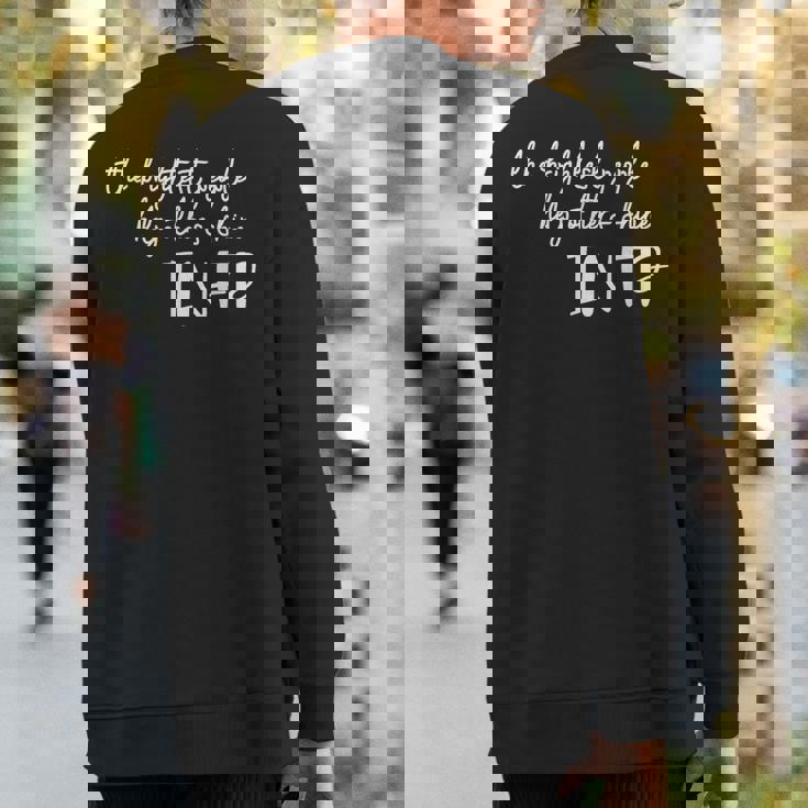 Infp Introvert Myers Briggs Personality Type Sweatshirt Back Print