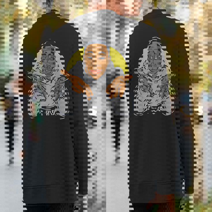 Learn From Khaby Sweatshirt Back Print