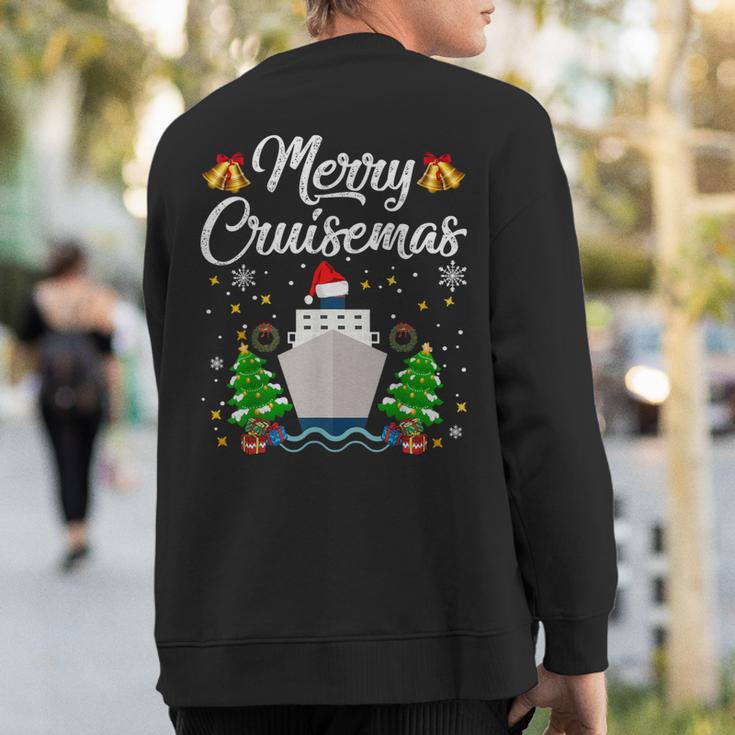 Merry Cruisemas Family Christmas 2019 On Cruise Sweatshirt Back Print