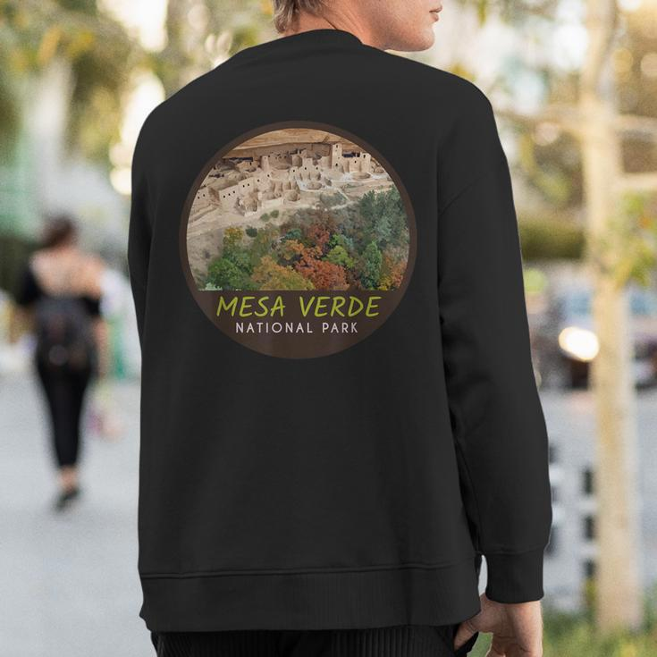 Mesa Verde National Park AdventureSweatshirt Back Print