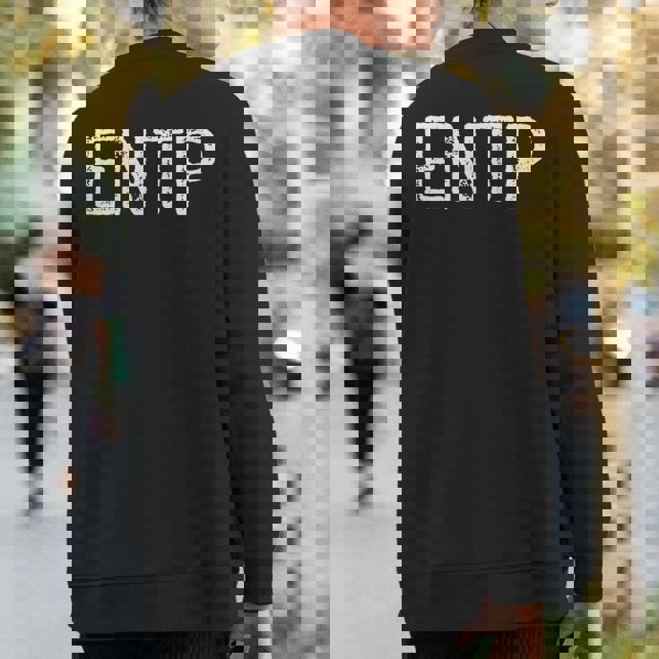 Personality Type Entp Sweatshirt Back Print