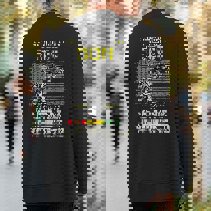 Proud Son Of A Vietnam VeteranVietnam Vet Sweatshirt Back Print Proud Son Of A Vietnam VeteranVietnam Vet Sweatshirt Back Print