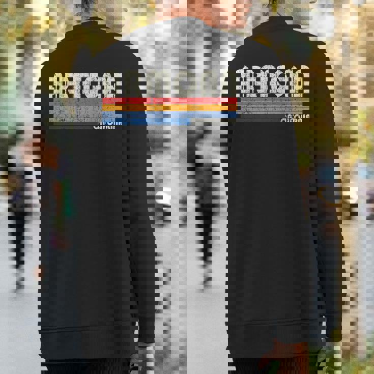 Retro Vintage 70S 80S Style Armona Ca Sweatshirt Back Print