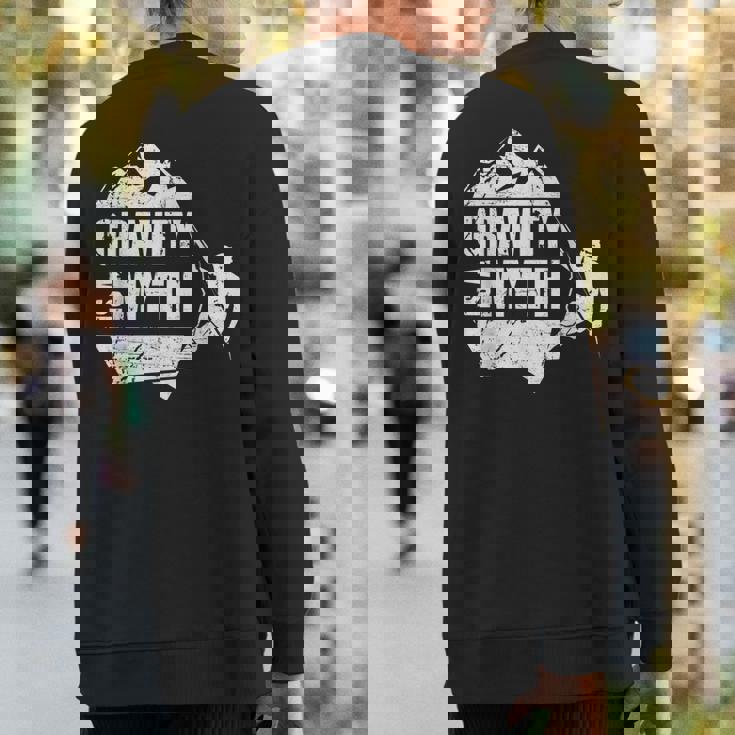 RockClimbersLovers Sweatshirt Back Print RockClimbersLovers Sweatshirt Back Print