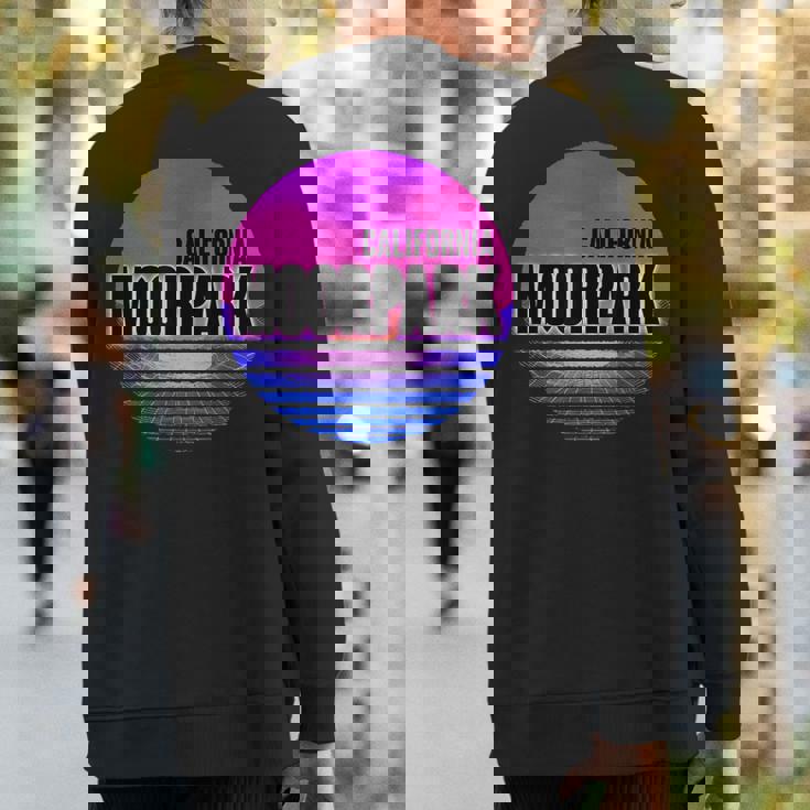 Vintage Moorpark Vaporwave California Sweatshirt Back Print