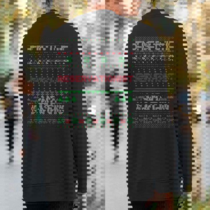 Xmas For Reservationist Reservationist Ugly Sweater Sweatshirt Back Print