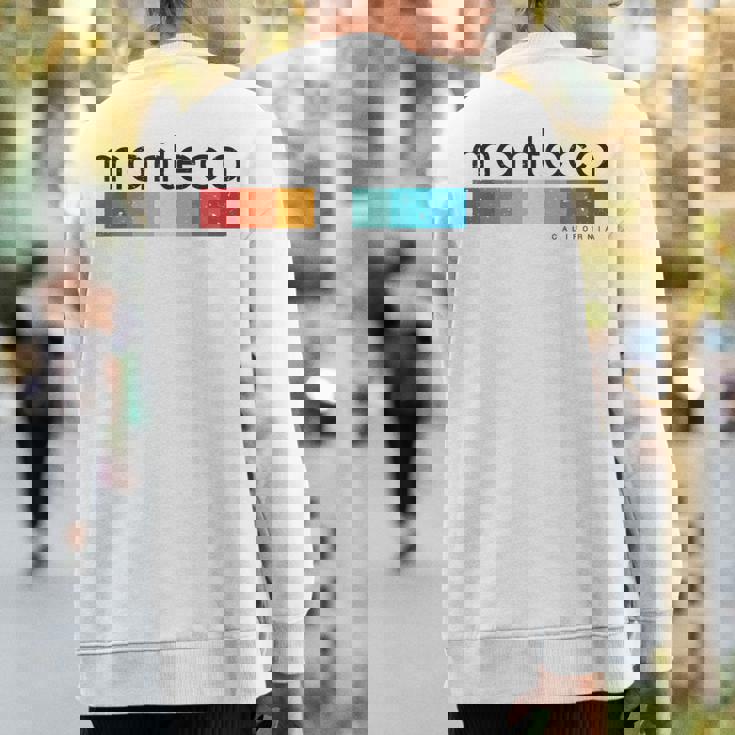 Vintage Manteca California Ca Retro Sweatshirt Back Print