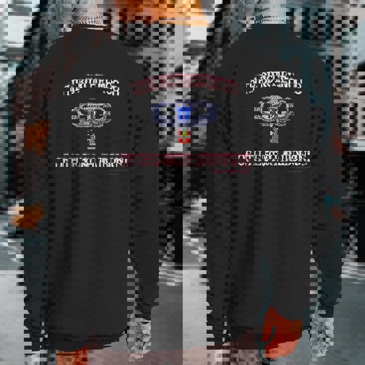 Brotherhood 509Th Airborne Sweatshirt Back Print Brotherhood 509Th Airborne Sweatshirt Back Print