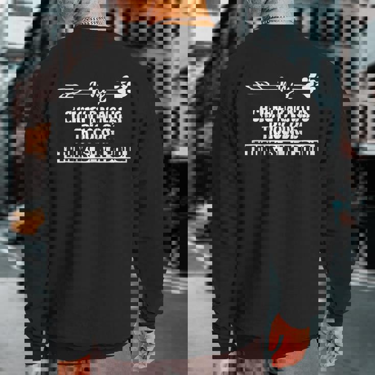 Chien Français Tricolore Owners Sweatshirt Back Print