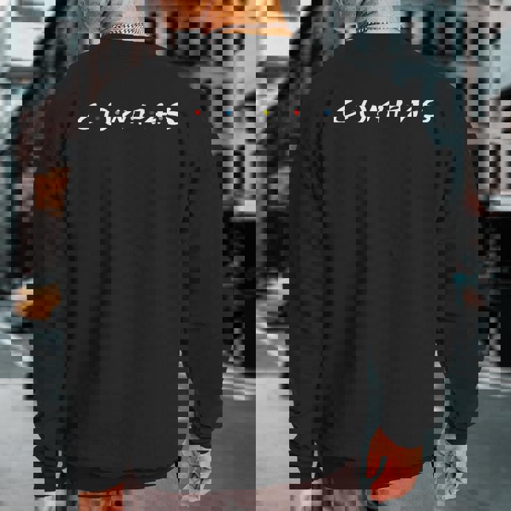 Compas Compadres Amigos Sweatshirt Back Print