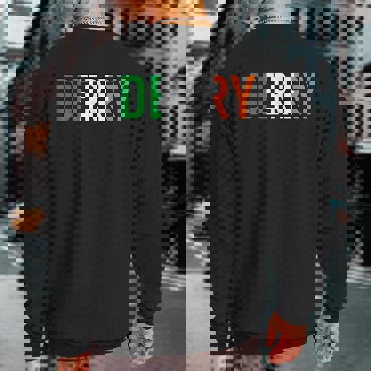 Derry Irish Republic Sweatshirt Back Print