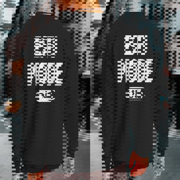 Esfj Extrovert Personality Type Sweatshirt Back Print