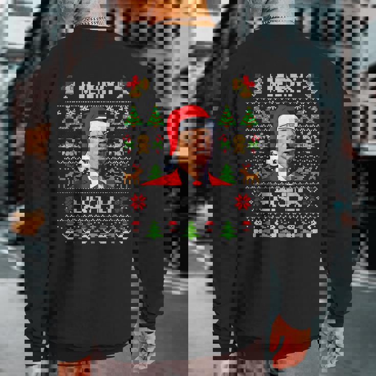 Joe Biden Happy Easter Ugly Christmas Sweater Sweatshirt Back Print