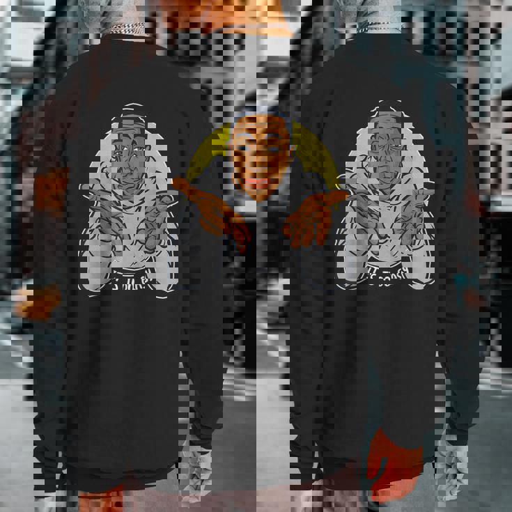 Learn From Khaby Sweatshirt Back Print