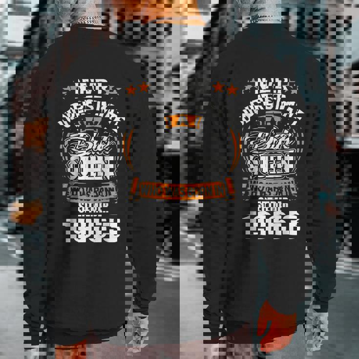 Never Underestimate A Black Queen September 1963 Sweatshirt Back Print