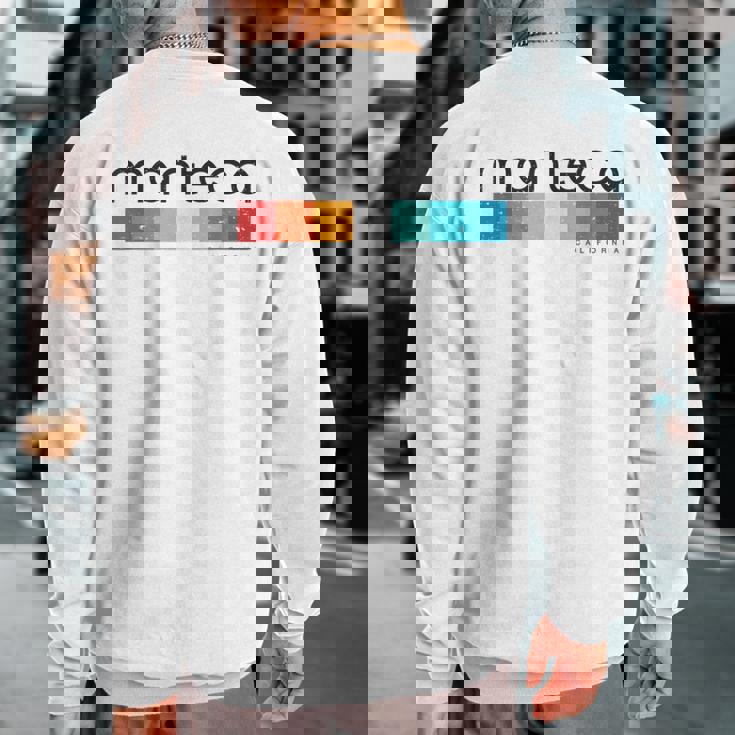 Vintage Manteca California Ca Retro Sweatshirt Back Print