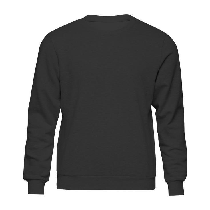 Never Underestimate The Power Of Weave Clothing Sweatshirt Back Print