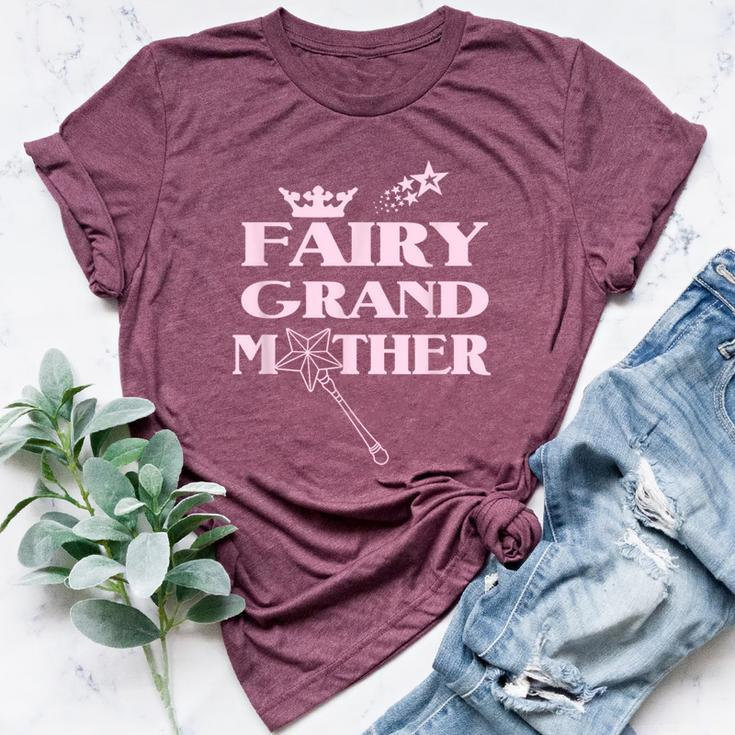 Cute Grandmother Magical Fairy Grandma Nanny Bella Canvas T-shirt