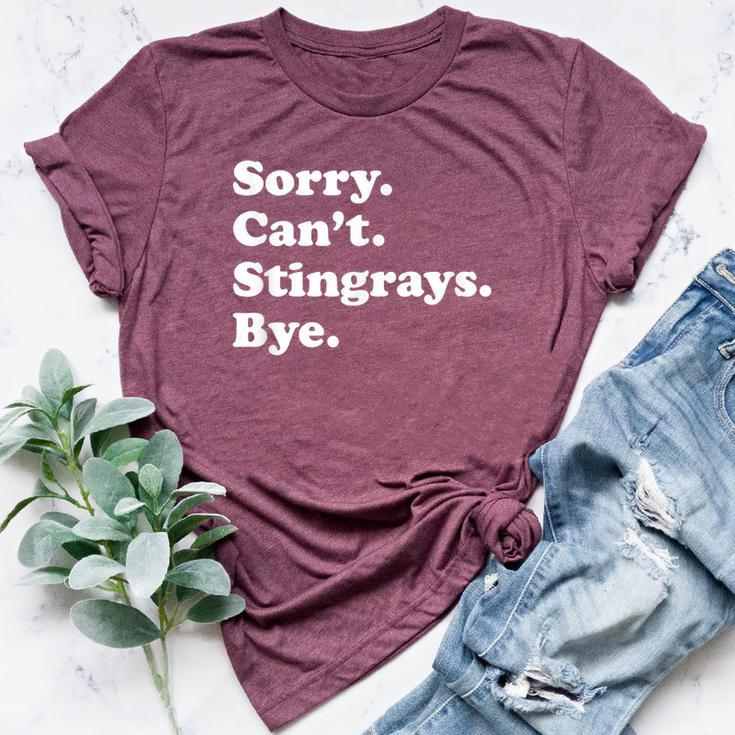 Stingray For Boys Or Girls Bella Canvas T-shirt