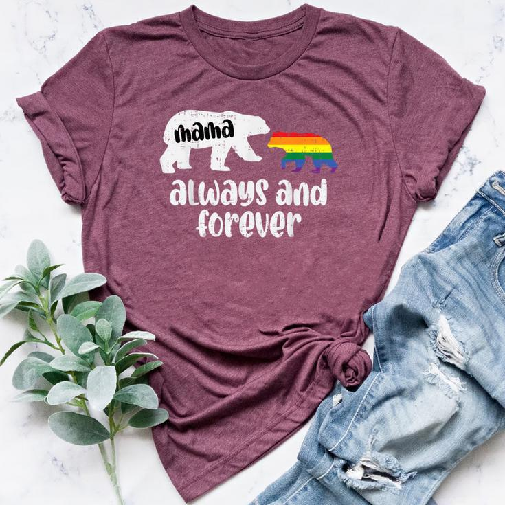 Mama Bear Always Cute Gay Pride Ally Lgbtq Month Mom Women Bella Canvas T-shirt