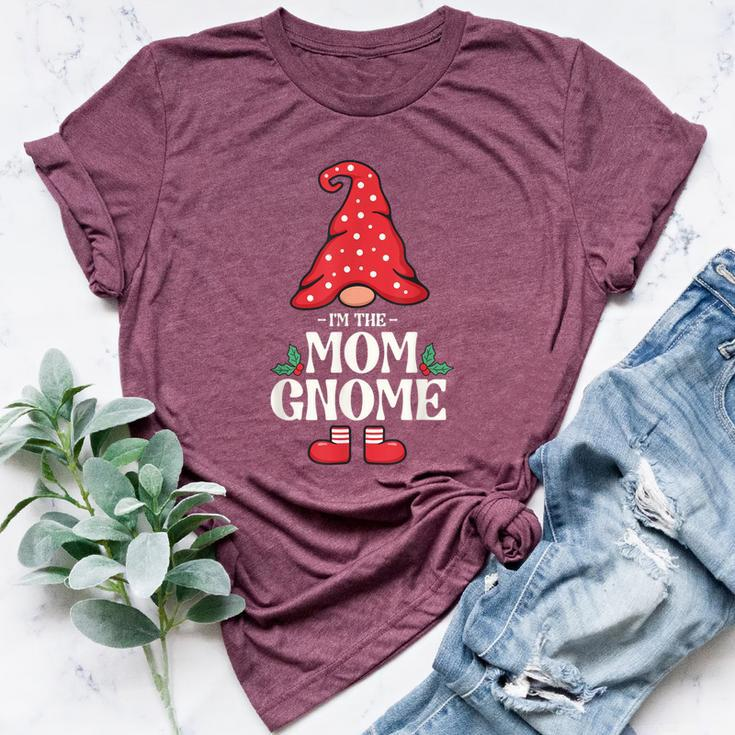 The Mom Gnome Family Matching Group Christmas Bella Canvas T-shirt