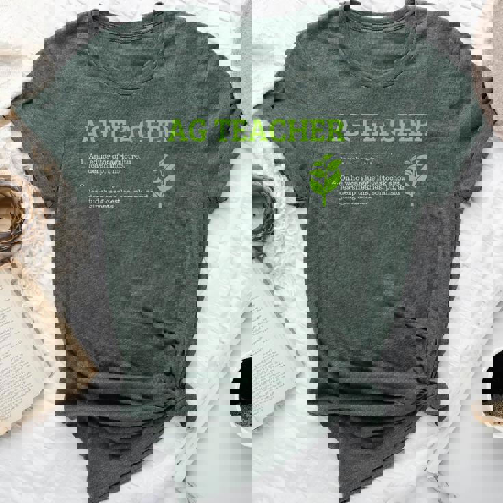 Agriculture Teacher Definition Agriculture Teacher Bella Canvas T-shirt