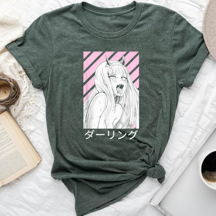 Anime Girl Waifu Who Loves Anime Ramen And Sketching Japan Bella Canvas T-shirt