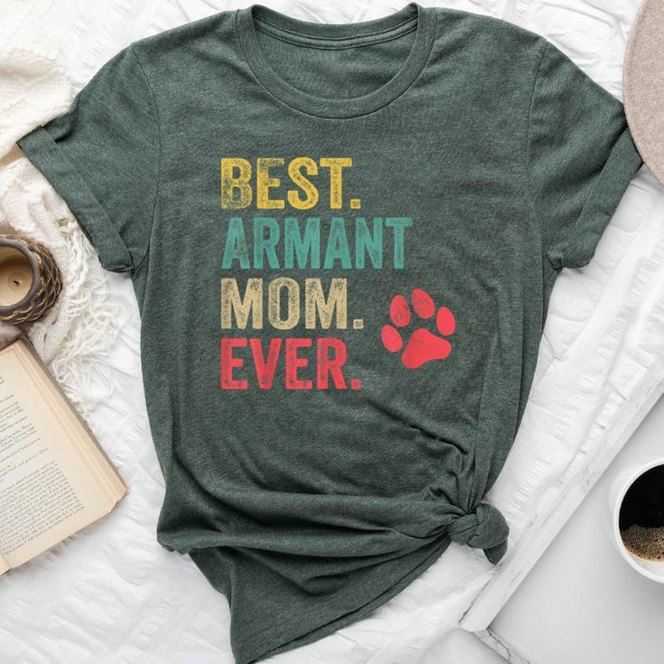 Best Armant Mom Ever Vintage Mother Dog Lover Bella Canvas T-shirt