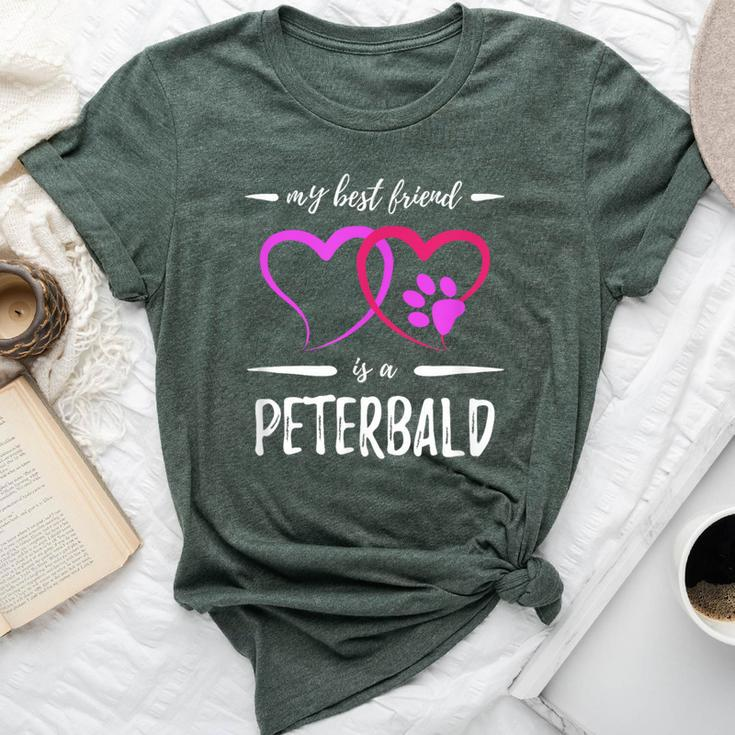 Best Friend Peterbald Cat Cat Mom Idea Bella Canvas T-shirt
