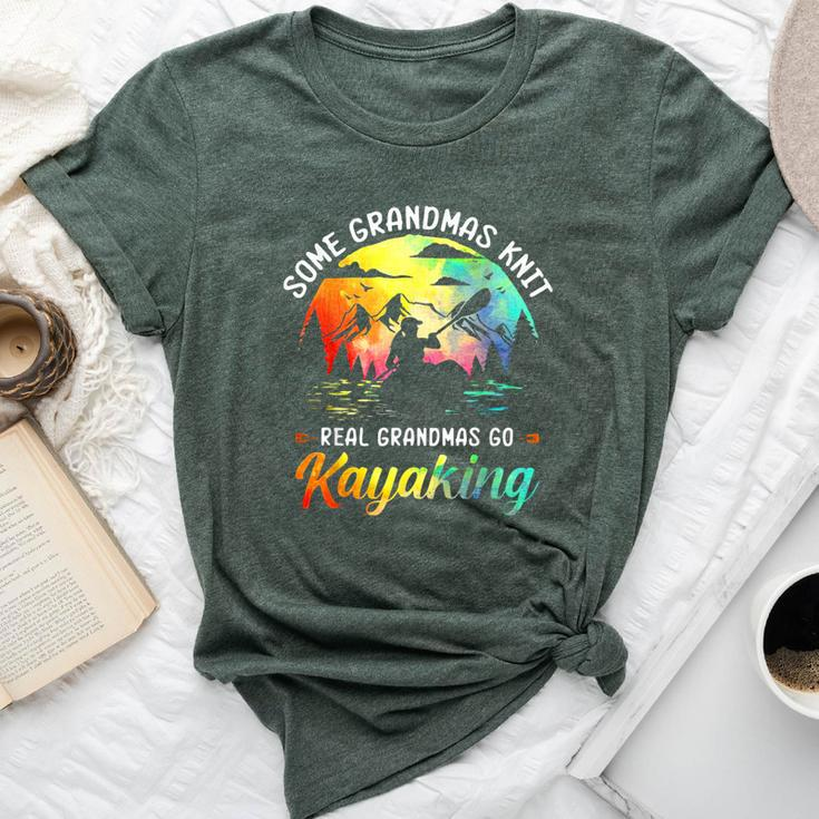 Classic Somes Grandmas Knit Real Grandmas Go Kayaking Bella Canvas T-shirt