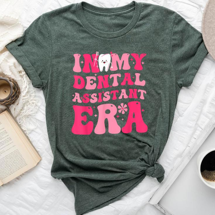 In My Dental Assistant Era Dental Assistant Groovy Bella Canvas T-shirt