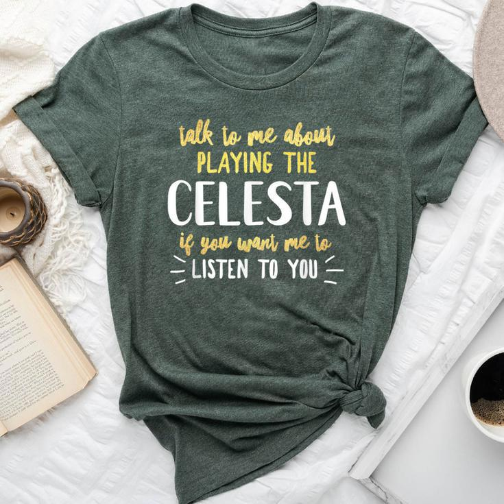 Celesta For Playing Music For And Women Bella Canvas T-shirt