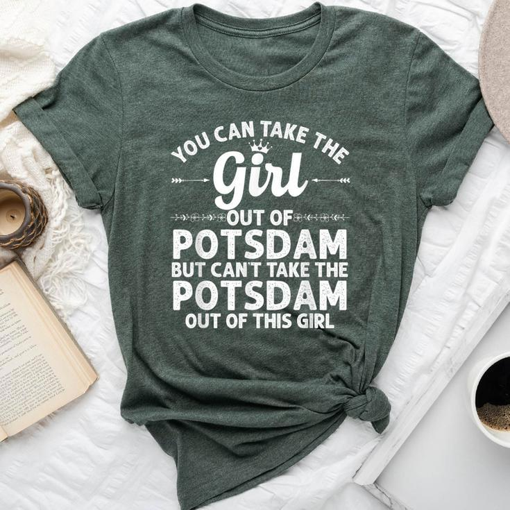 Girl Out Of Potsdam Ny New York Home Roots Usa Bella Canvas T-shirt