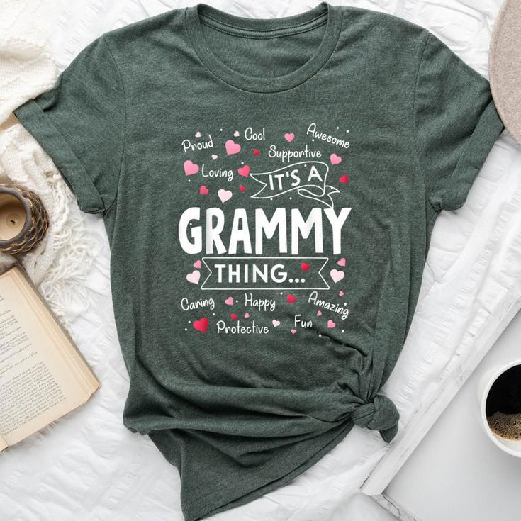 It's A Grammy Thing Sayings Cute Grandma Bella Canvas T-shirt