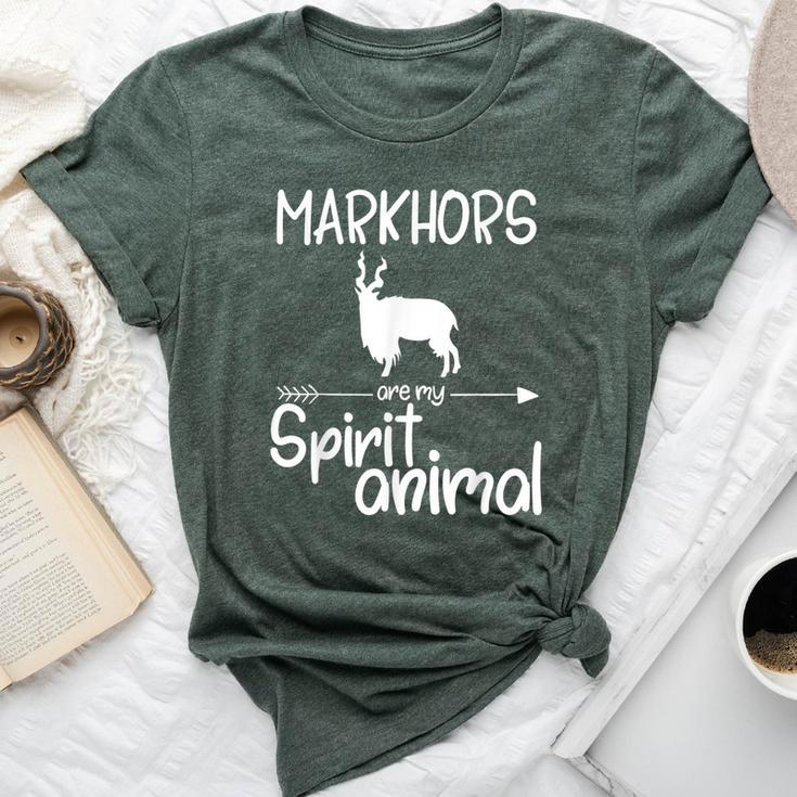 Markhors Are My Spirit Animal For Goat Kid Bella Canvas T-shirt